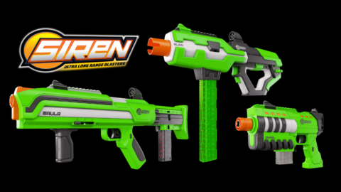 NSI’s Siren Blasters toy was featured in YouTube content, driving significant pre-sales and brand awareness.